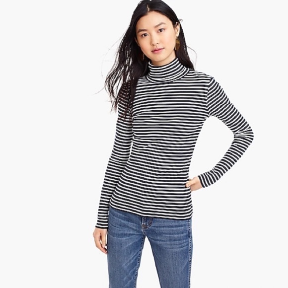 NWT J. Crew cotton turtleneck ! - Picture 3 of 3